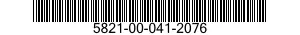 5821-00-041-2076  5821000412076 000412076