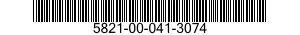 5821-00-041-3074  5821000413074 000413074
