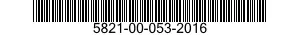 5821-00-053-2016  5821000532016 000532016