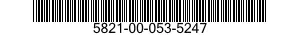 5821-00-053-5247  5821000535247 000535247