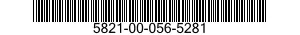5821-00-056-5281  5821000565281 000565281