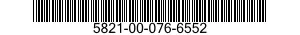 5821-00-076-6552  5821000766552 000766552