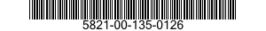 5821-00-135-0126  5821001350126 001350126
