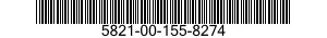 5821-00-155-8274  5821001558274 001558274