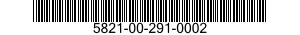 5821-00-291-0002  5821002910002 002910002
