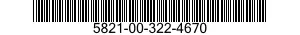 5821-00-322-4670  5821003224670 003224670