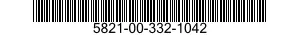 5821-00-332-1042  5821003321042 003321042