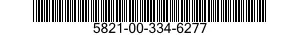 5821-00-334-6277  5821003346277 003346277