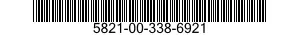 5821-00-338-6921  5821003386921 003386921