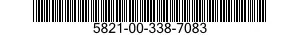 5821-00-338-7083  5821003387083 003387083