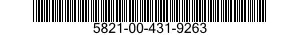 5821-00-431-9263  5821004319263 004319263