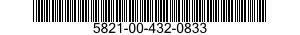 5821-00-432-0833  5821004320833 004320833