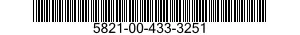 5821-00-433-3251  5821004333251 004333251