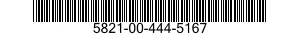 5821-00-444-5167  5821004445167 004445167