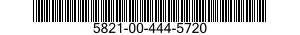 5821-00-444-5720  5821004445720 004445720