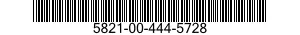 5821-00-444-5728  5821004445728 004445728