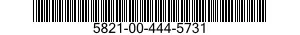 5821-00-444-5731  5821004445731 004445731