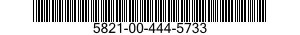 5821-00-444-5733  5821004445733 004445733