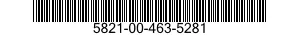 5821-00-463-5281  5821004635281 004635281