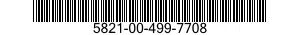 5821-00-499-7708  5821004997708 004997708