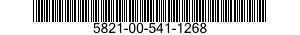 5821-00-541-1268  5821005411268 005411268