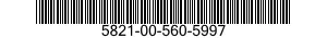 5821-00-560-5997  5821005605997 005605997