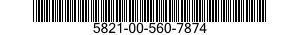 5821-00-560-7874  5821005607874 005607874