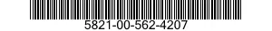 5821-00-562-4207  5821005624207 005624207