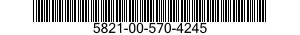5821-00-570-4245 INACTIVE 5821005704245 005704245