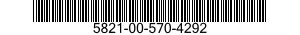 5821-00-570-4292  5821005704292 005704292