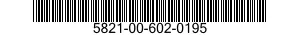 5821-00-602-0195  5821006020195 006020195