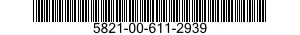 5821-00-611-2939  5821006112939 006112939