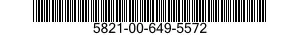 5821-00-649-5572  5821006495572 006495572
