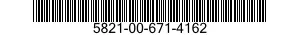5821-00-671-4162  5821006714162 006714162