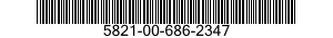 5821-00-686-2347  5821006862347 006862347