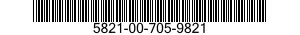 5821-00-705-9821  5821007059821 007059821