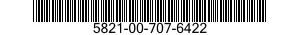 5821-00-707-6422  5821007076422 007076422