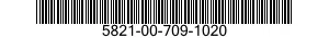 5821-00-709-1020  5821007091020 007091020