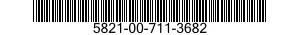 5821-00-711-3682  5821007113682 007113682