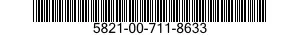 5821-00-711-8633  5821007118633 007118633