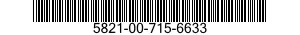 5821-00-715-6633  5821007156633 007156633