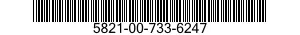 5821-00-733-6247  5821007336247 007336247