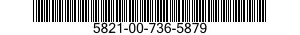 5821-00-736-5879  5821007365879 007365879