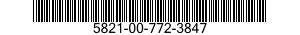 5821-00-772-3847  5821007723847 007723847