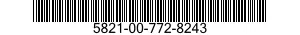 5821-00-772-8243  5821007728243 007728243