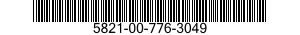 5821-00-776-3049  5821007763049 007763049