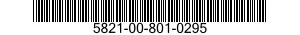 5821-00-801-0295  5821008010295 008010295