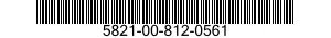 5821-00-812-0561  5821008120561 008120561