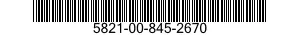 5821-00-845-2670  5821008452670 008452670