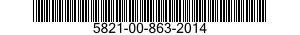 5821-00-863-2014  5821008632014 008632014
